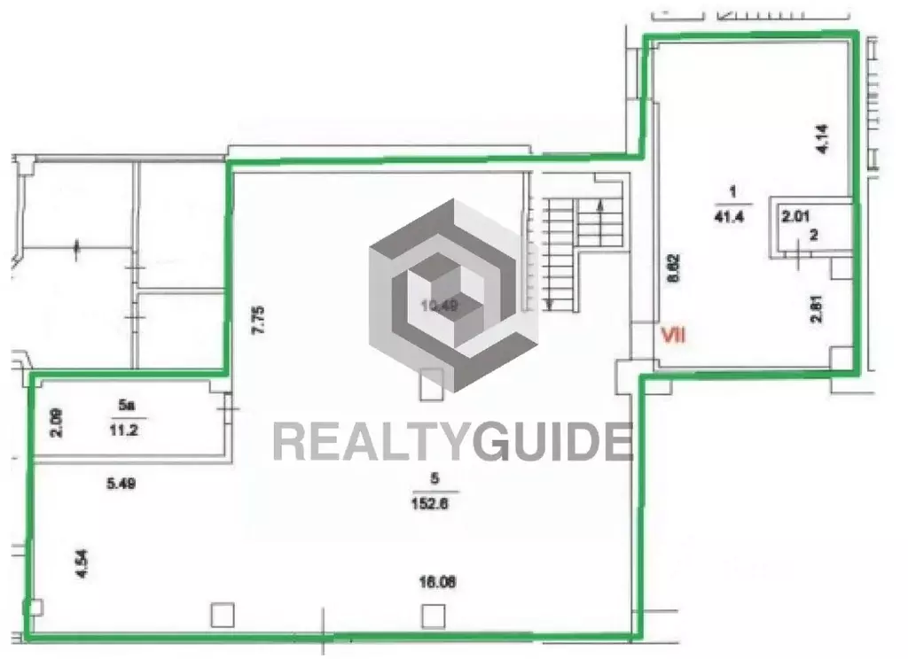 Помещение свободного назначения в Москва Комсомольский просп., 15С2 ... - Фото 1