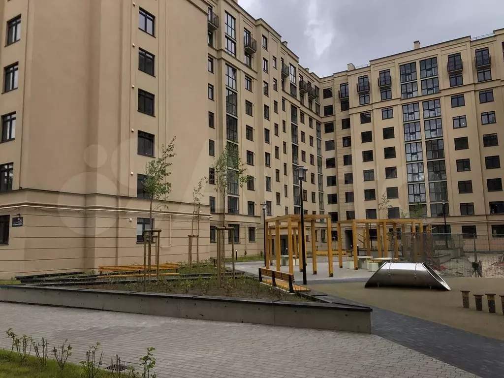 1-к. квартира, 43,8 м, 9/9 эт. - Фото 0