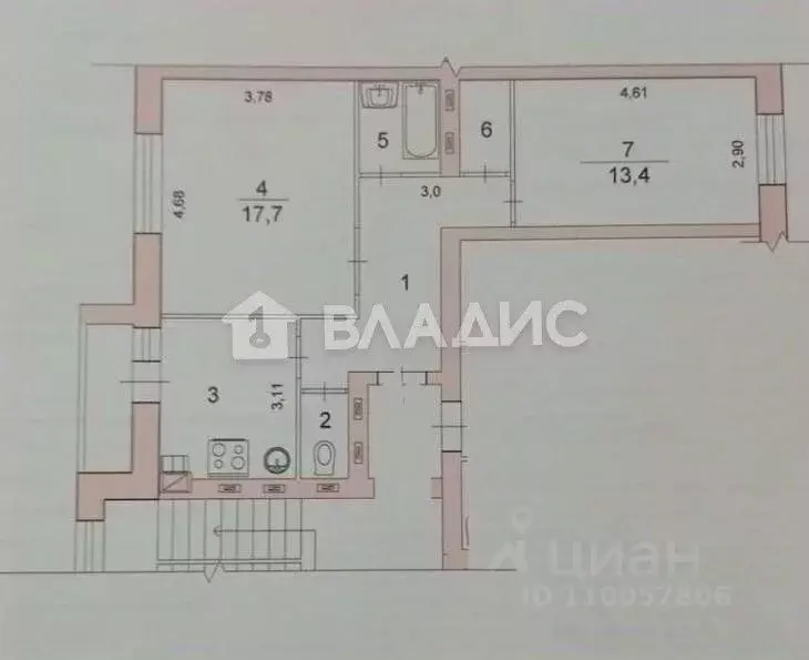 2-к кв. Волгоградская область, Волгоград ул. 35-й Гвардейской Дивизии, ... - Фото 1
