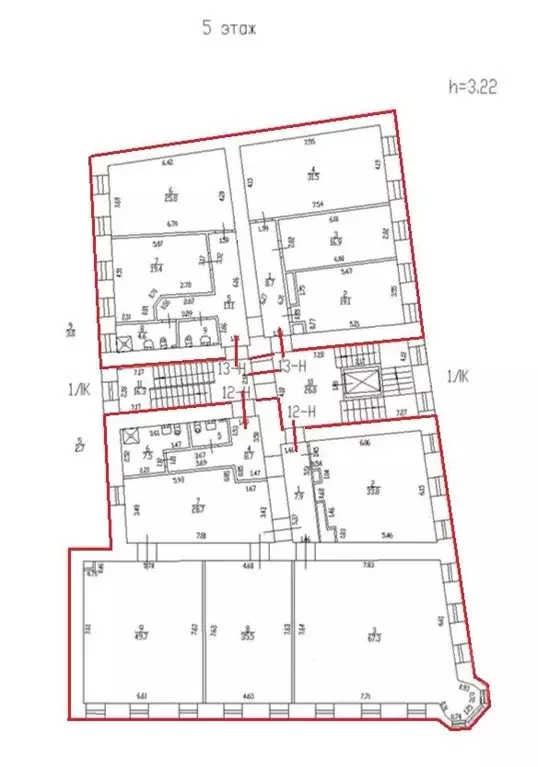 Офис в Санкт-Петербург Расстанная ул., 18Б (384 м) - Фото 1