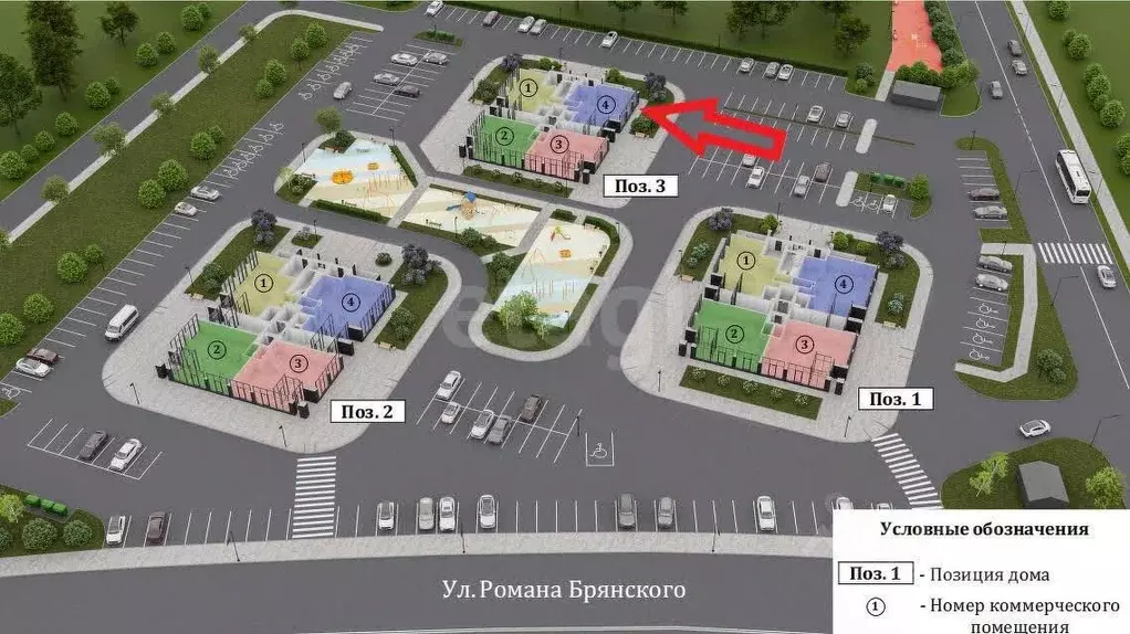 Помещение свободного назначения в Брянская область, Брянск Рассвет-2 ... - Фото 1