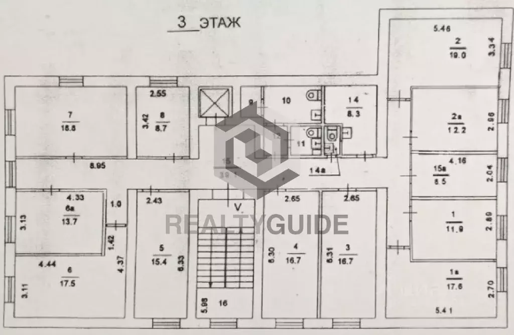 Офис в Москва 1-я Пугачевская ул., 25С1 (17 м) - Фото 1