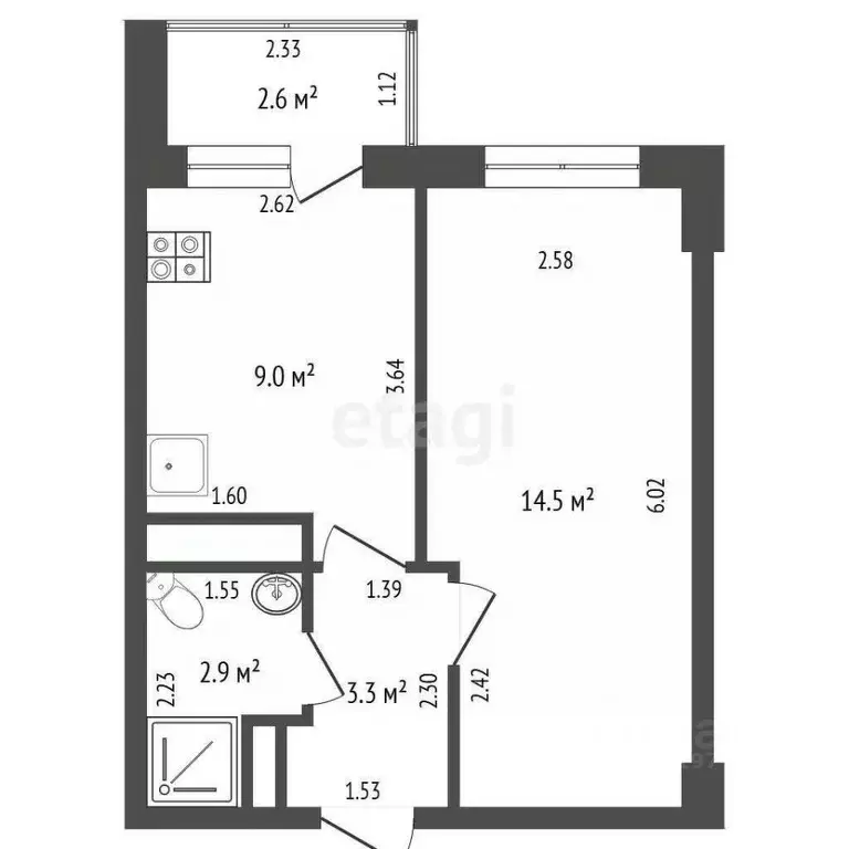 Студия Саха (Якутия), Якутск Загородный кв-л, ул. Бабушкина, 12/3 ... - Фото 2