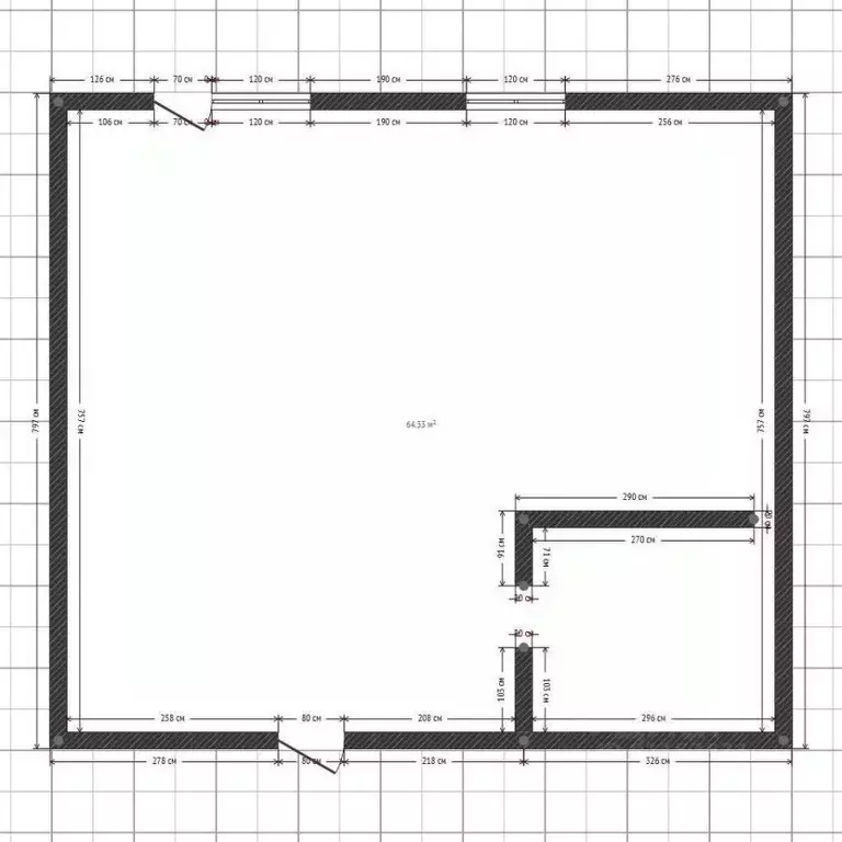 Студия Иркутская область, Ангарск 32-й мкр, 24 (33.0 м) - Фото 2