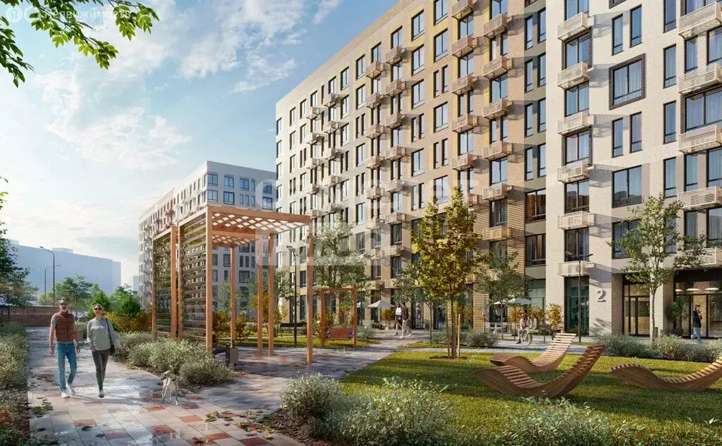 2-комнатная квартира: село Лайково, микрорайон Город-Событие, ЖК ... - Фото 2