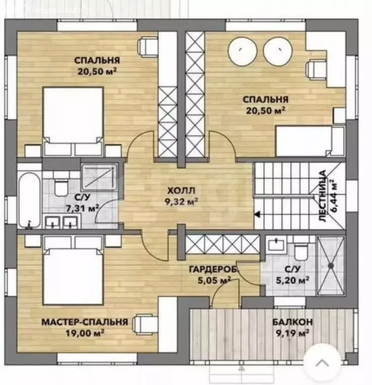 Дом в Махачкала, улица Маяковского (205 м) - Фото 1