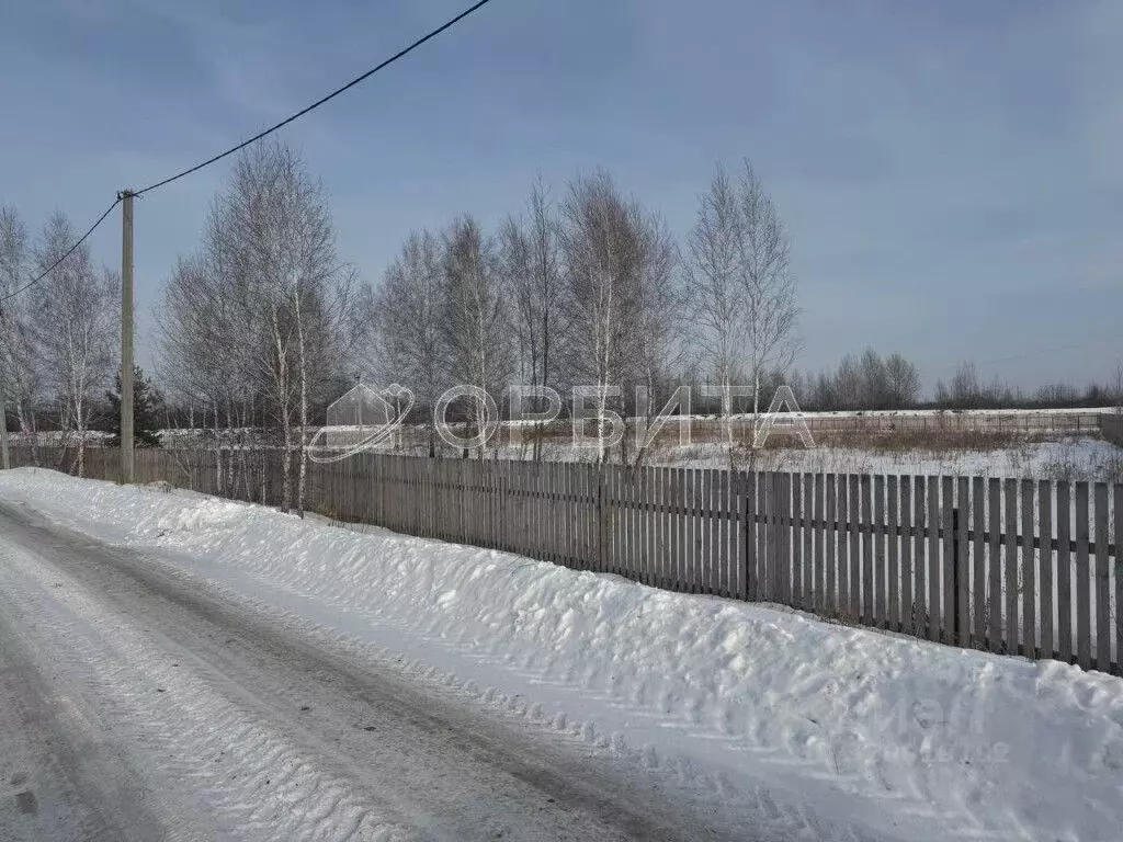 Участок в Тюменская область, Тюменский район, д. Пышминка Молодежная ... - Фото 1