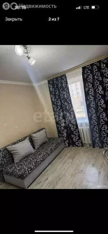 1к в 2-комнатной квартире (12 м) - Фото 0