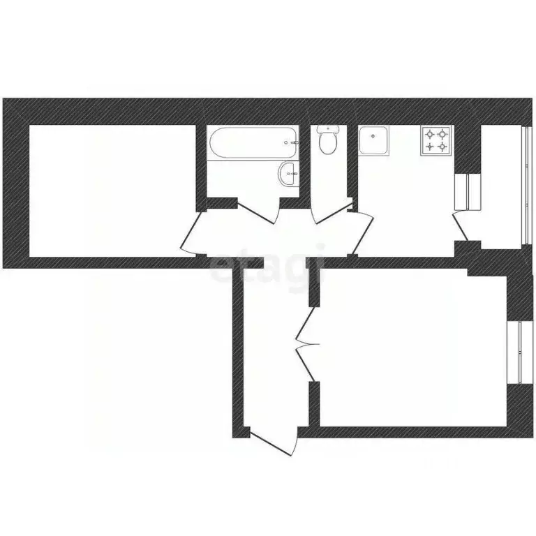 Дом в Курганская область, Курган Утяк мкр, ул. Октябрьская, 5А (80 м) - Фото 2