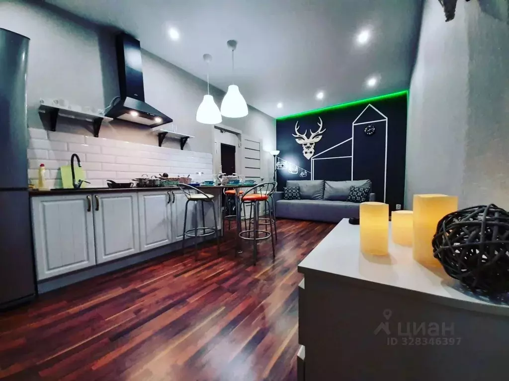 2-к кв. Мурманская область, Кировск Олимпийская ул., 38 (38.0 м) - Фото 1