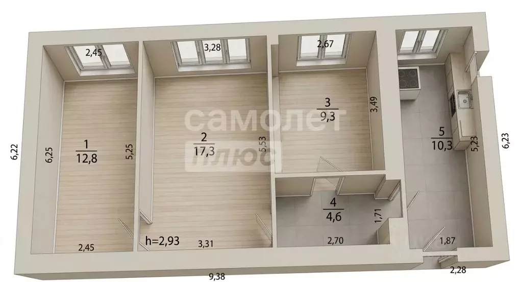 Дом в Ульяновская область, Ульяновск городской округ, с. Баратаевка ... - Фото 2