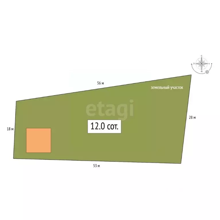 Дом в Алтай, Майминский район, с. Манжерок ул. Веселая, 12 (49 м) - Фото 2