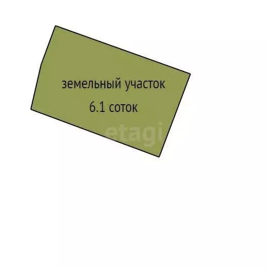 Участок в Междуреченск, Томская улица (6.1 м) - Фото 0