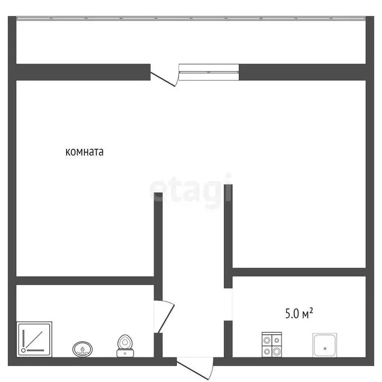 Квартира-студия: Краснодарский край, муниципальный округ Анапа, село ... - Фото 1