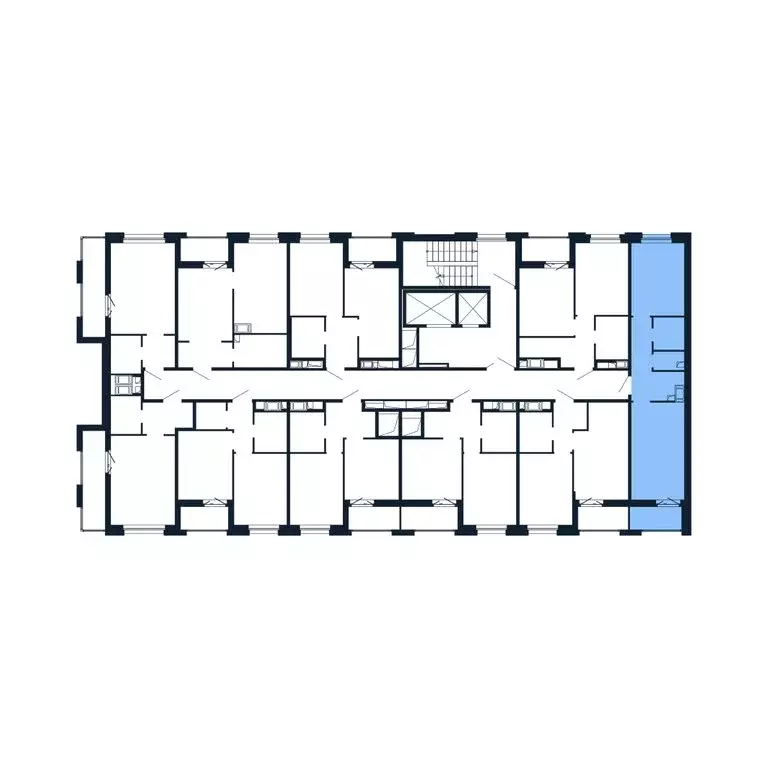 1-комнатная квартира: Новоселье, Центральная улица, 30к2 (37.1 м) - Фото 2