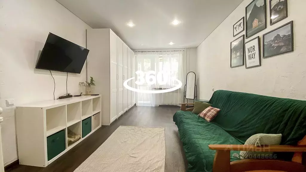 1-к кв. Калужская область, Обнинск ул. Гагарина, 31 (36.0 м) - Фото 1