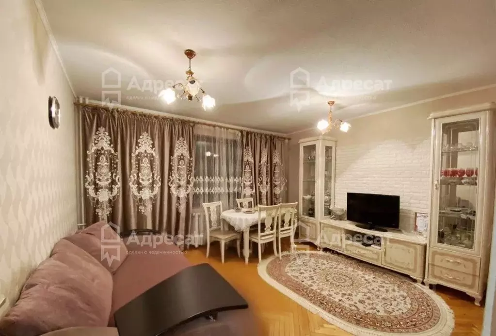 3-к кв. Волгоградская область, Волгоград Рабочий поселок Горьковский ... - Фото 2