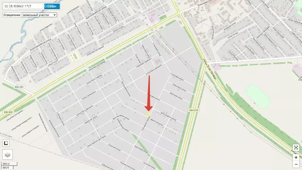 Участок в село Кушнаренково, Уфимская улица, 28 (15.8 м) - Фото 1