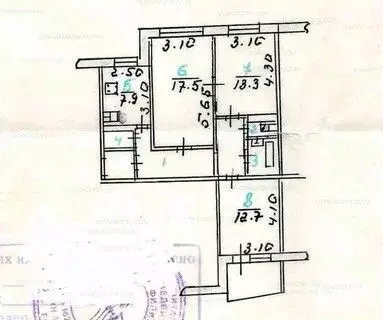 3-к кв. Орловская область, Орел Узловая ул., 3 (62.0 м) - Фото 2