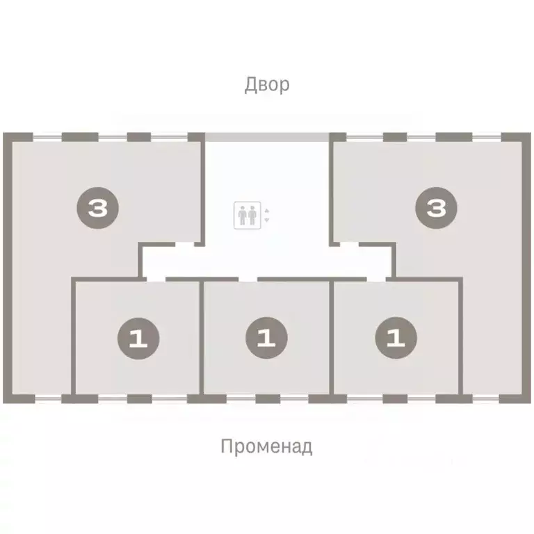 3-к кв. Омская область, Омск  (85.03 м) - Фото 2
