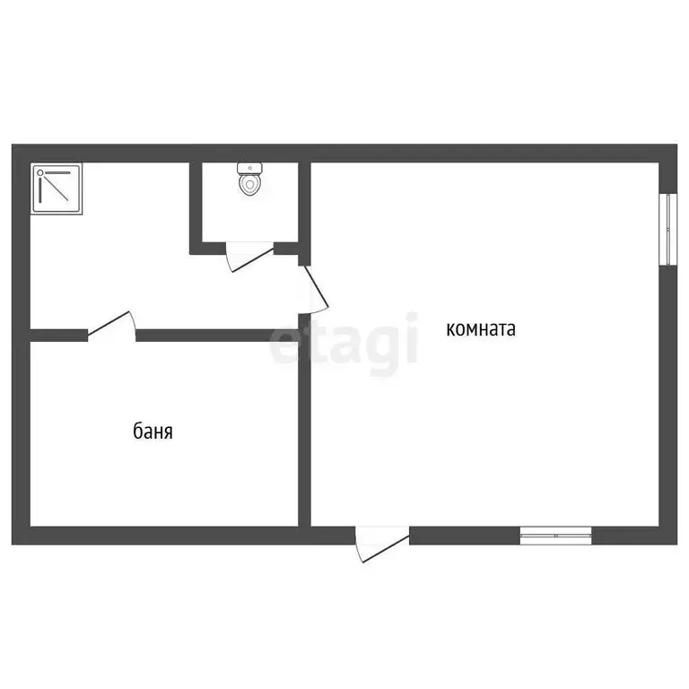 Дом в Пласт, улица Дзержинского (28.6 м) - Фото 2