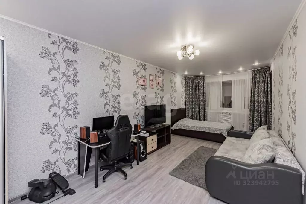 1-к кв. Тюменская область, Тюмень Тюменский-1 мкр, ул. Николая ... - Фото 2