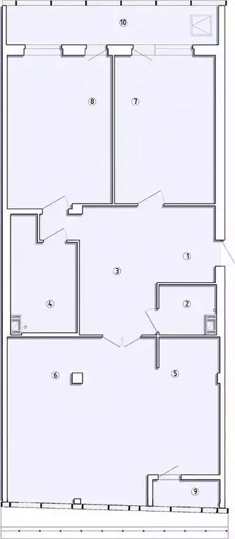 3-к кв. Санкт-Петербург ул. Грота, 1-3Г (143.0 м) - Фото 0