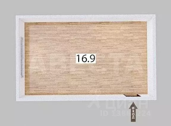 Комната Омская область, Омск ул. 4-я Железнодорожная, 6 (16.9 м) - Фото 2