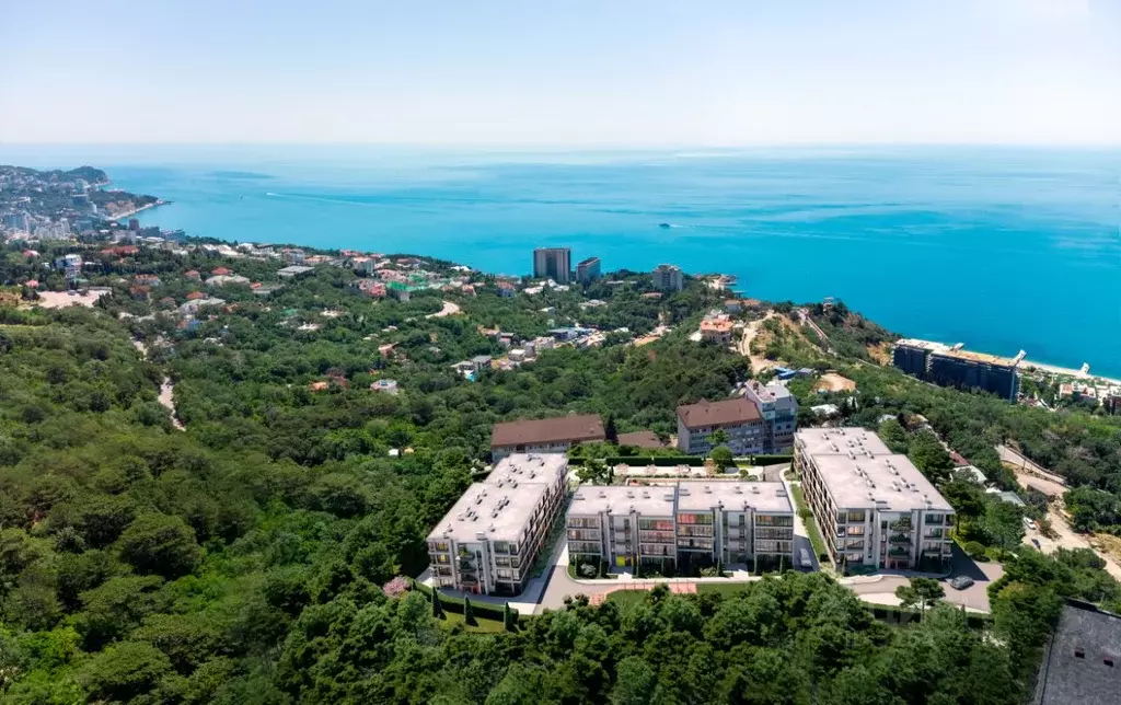 1-к кв. Крым, Алупка Ялта городской округ, Вилла Маяк жилой комплекс ... - Фото 1