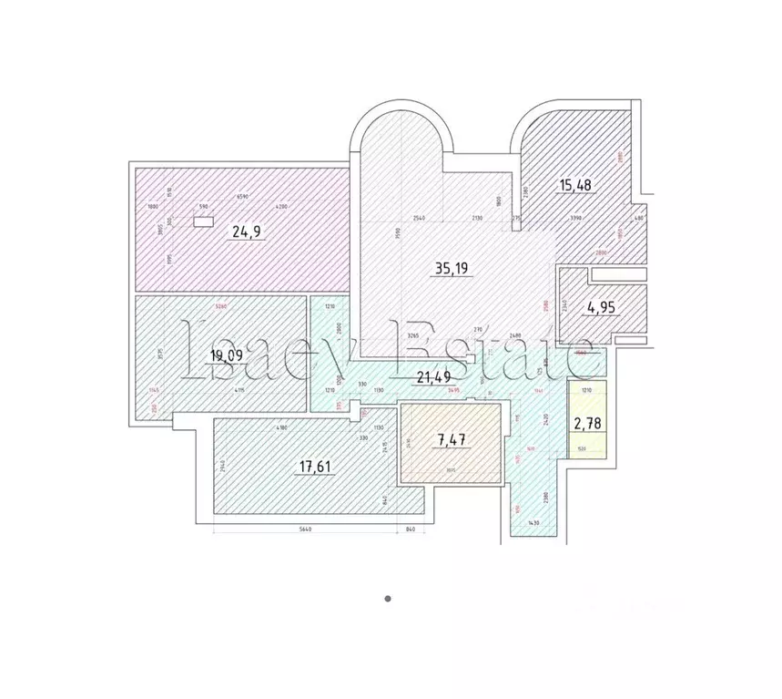 4-к кв. Москва Ленинский просп., 105к1 (149.0 м) - Фото 2