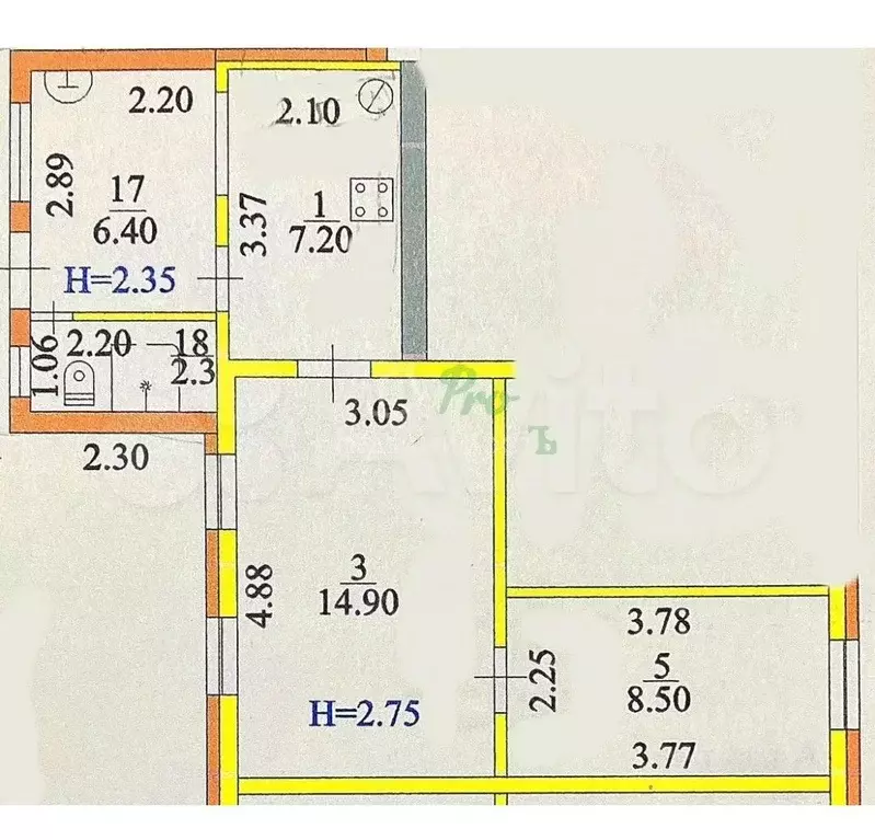 Дом в Краснодарский край, Ейск Первомайская ул. (40 м) - Фото 2