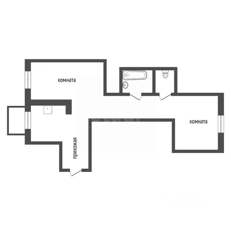 2-к кв. Красноярский край, Красноярск городской округ, Березовка ... - Фото 2