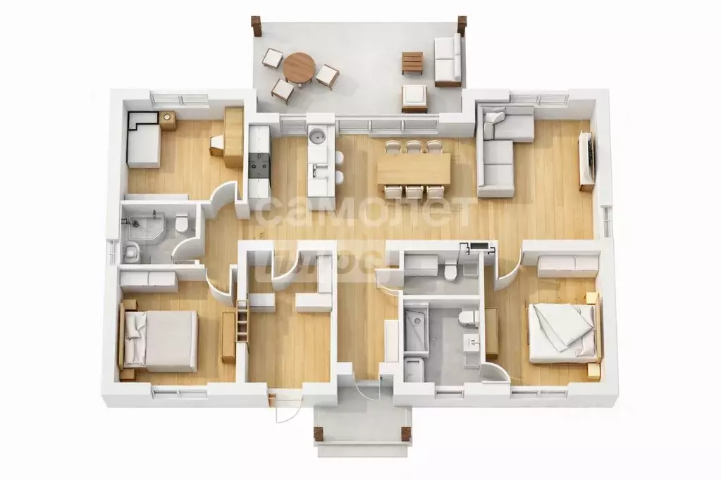 Дом в Московская область, Дмитровский муниципальный округ, Притяжение ... - Фото 1