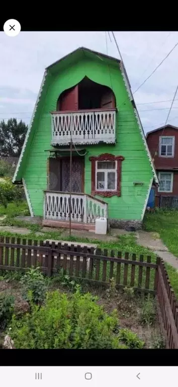 Дом в Алтайский край, Первомайский район, Вагонник СНТ ул. Сиреневая ... - Фото 1