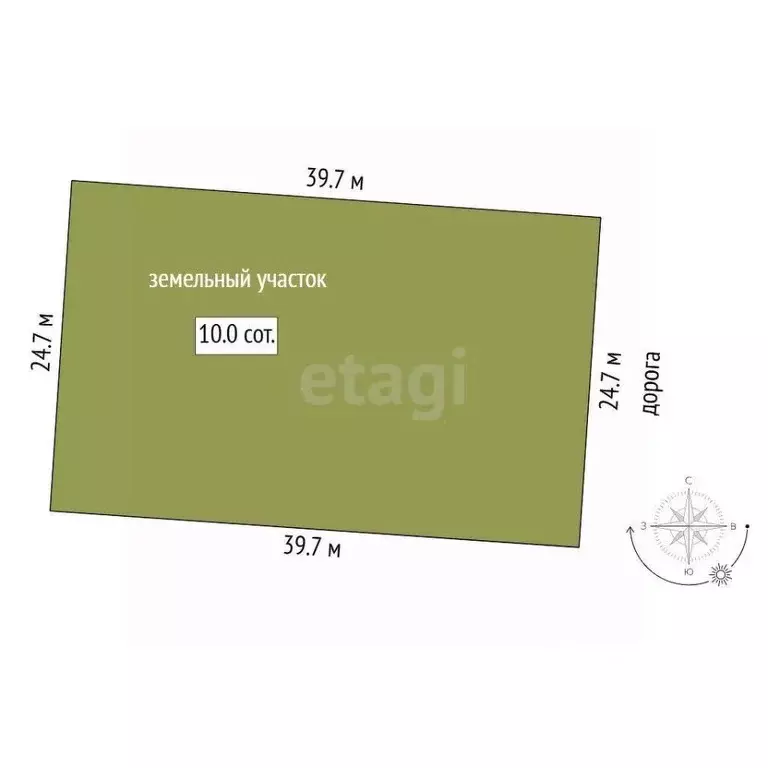 Участок в Тюменская область, Нижнетавдинский муниципальный округ, ... - Фото 2