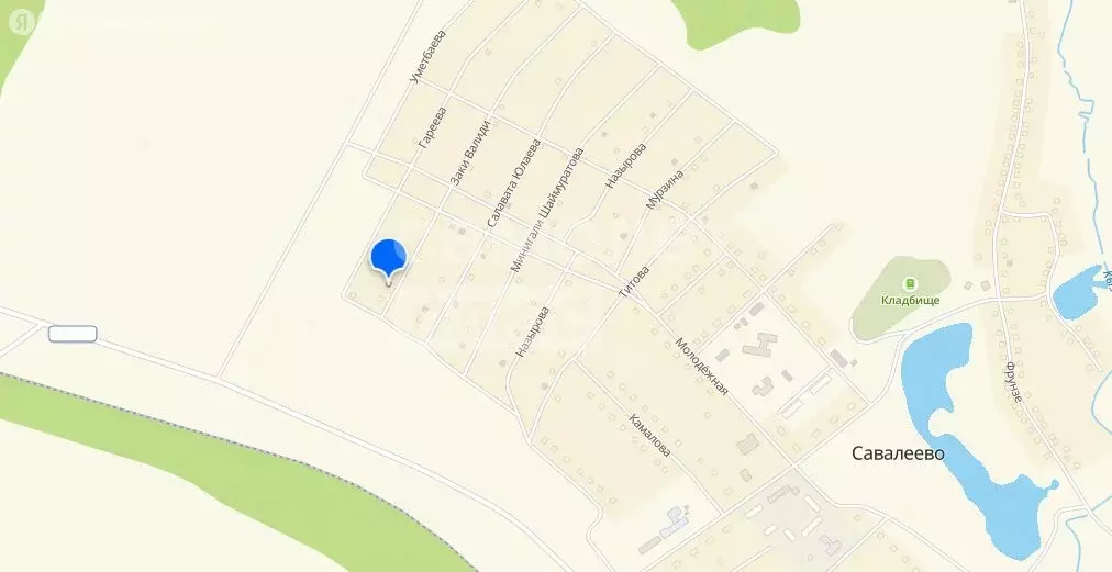 Дом в деревня Савалеево, улица З. Валиди, 8 (60 м) - Фото 1