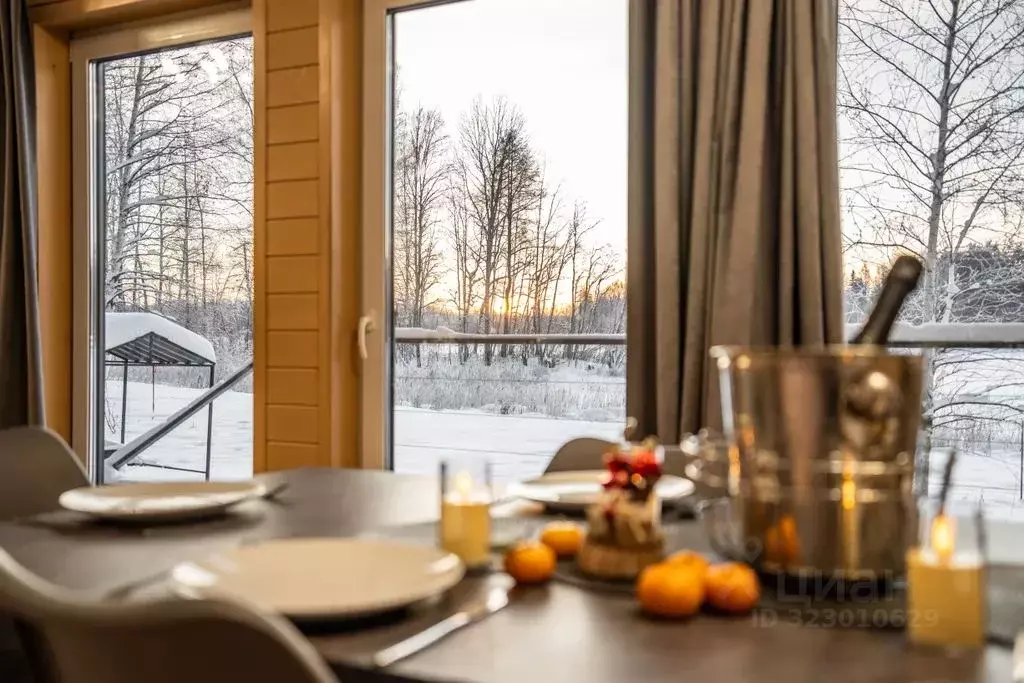 Дом в Ленинградская область, Приозерский район, Ромашкинское с/пос, ... - Фото 1