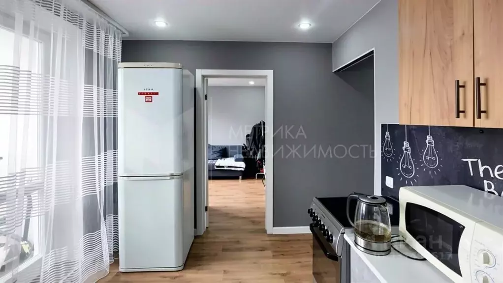 1-к кв. Тюменская область, Тюмень ул. Константина Посьета, 11к1 (40.9 ... - Фото 1