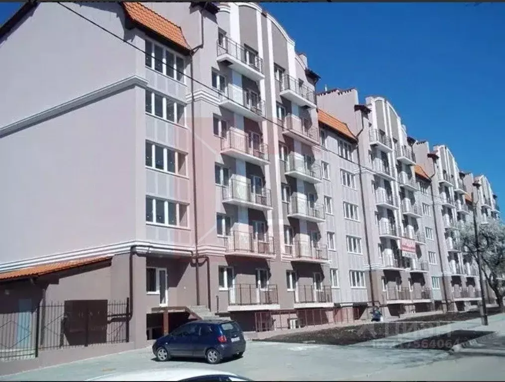 1-к кв. Калининградская область, Калининград ул. Глинки, 1 (43.0 м) - Фото 0