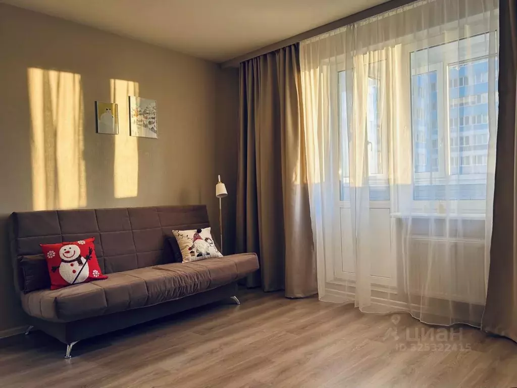 1-к кв. Санкт-Петербург пос. Парголово, Заречная ул., 17 (35.5 м) - Фото 0