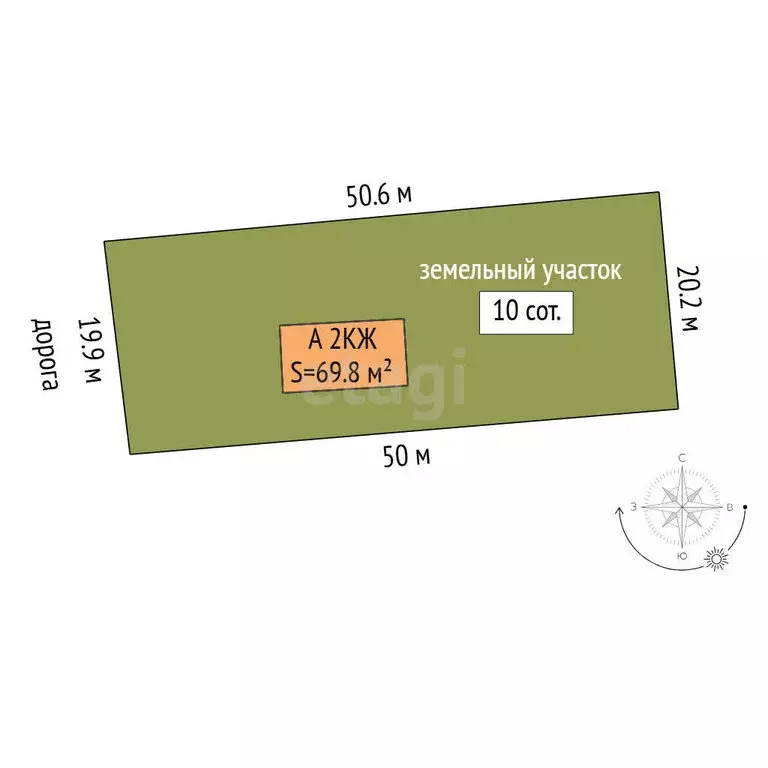 Дом в Тюменская область, Нижнетавдинский муниципальный округ, ... - Фото 1