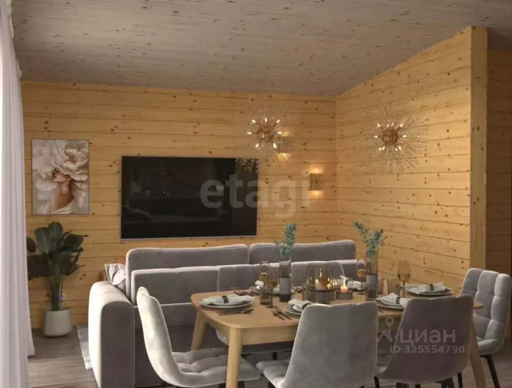 Дом в Красноярский край, Сосновоборский муниципальный округ, д. ... - Фото 1