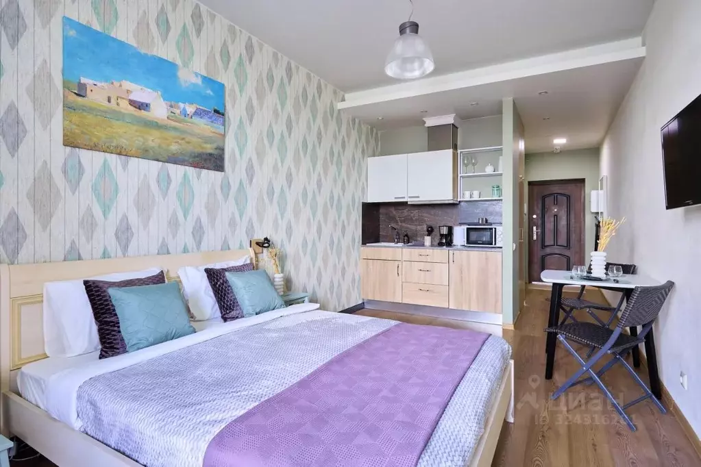 1-к кв. Санкт-Петербург просп. Народного ополчения, 10 (24.0 м) - Фото 1