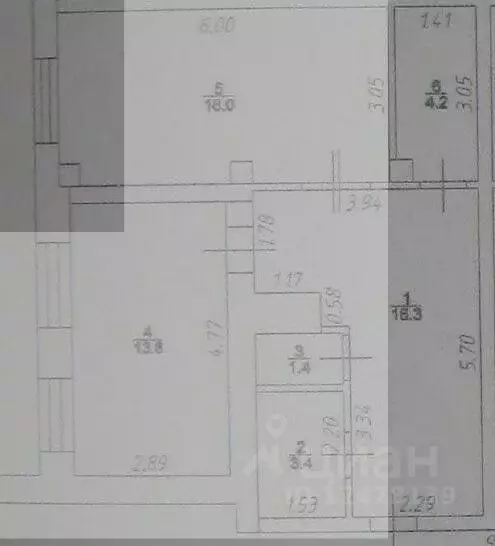 2-к кв. Ленинградская область, Гатчинский район, Сиверский городской ... - Фото 0