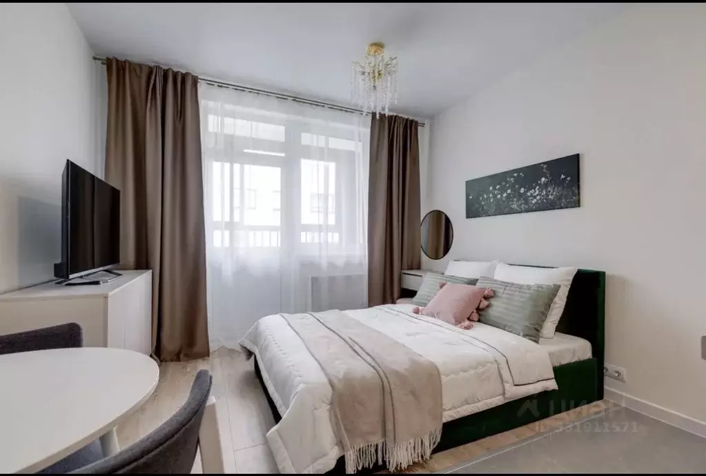 Студия Москва ул. Братьев Гранат, 8 (22.0 м) - Фото 2