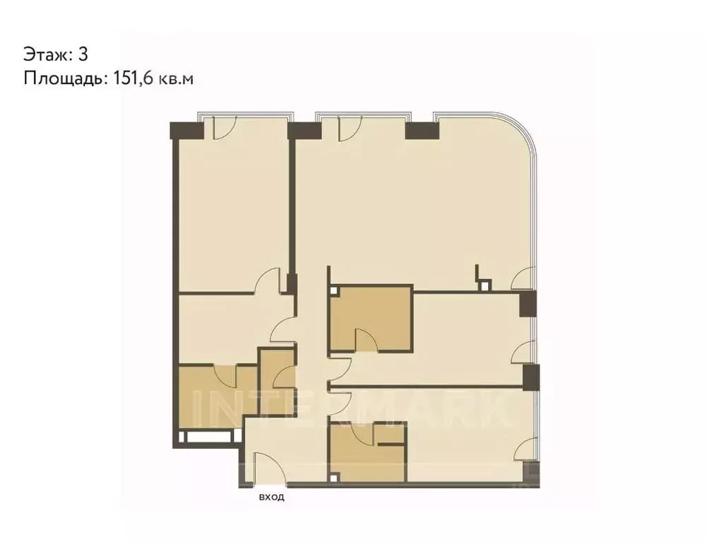 4-к кв. Москва ул. Братьев Фонченко, 1к4 (151.6 м) - Фото 2