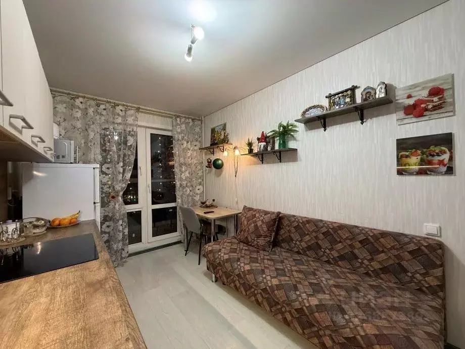 1-к кв. Татарстан, Зеленодольск просп. Строителей, 6 (38.5 м) - Фото 2