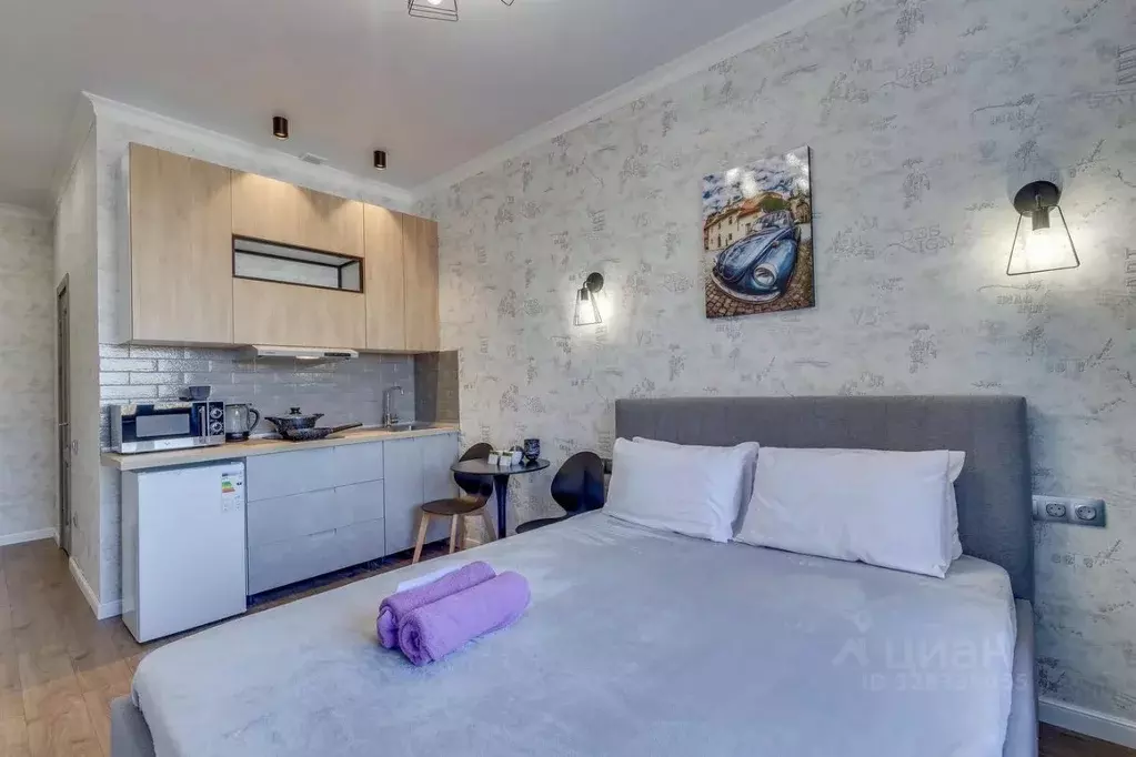 Студия Санкт-Петербург Северный просп., 123к4 (22.6 м) - Фото 2