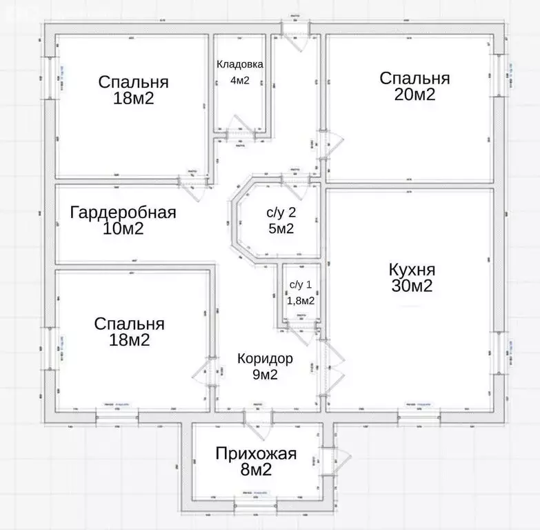 Дом в Костромская область, посёлок городского типа Красное-на-Волге ... - Фото 1