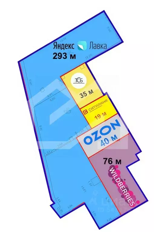 Помещение свободного назначения в Москва наб. Пресненская, 10с2 (460 ... - Фото 2